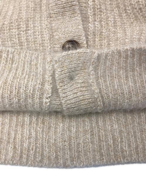 BATONER（バトナ―）BATONER (バトナ―) FOX-WOOL CARDIGAN/フォックス ウール カーディガン ベージュ サイズ:2の古着・服飾アイテム