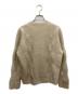 BATONER (バトナ―) FOX-WOOL CARDIGAN/フォックス ウール カーディガン ベージュ サイズ:2：10000円