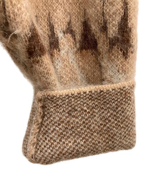 SUPREME（シュプリーム）Supreme (シュプリーム) Abstract Stripe Cardigan ベージュ サイズ:XLの古着・服飾アイテム