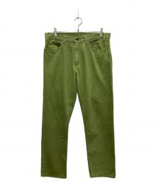 LEVI'S（リーバイス）の古着「BLACK VINTARGE WASH パンツ」｜グリーン