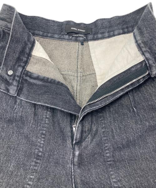 ISABEL MARANT（イザベルマラン）ISABEL MARANT (イザベルマラン) ブラックデニム ブラック サイズ:34の古着・服飾アイテム