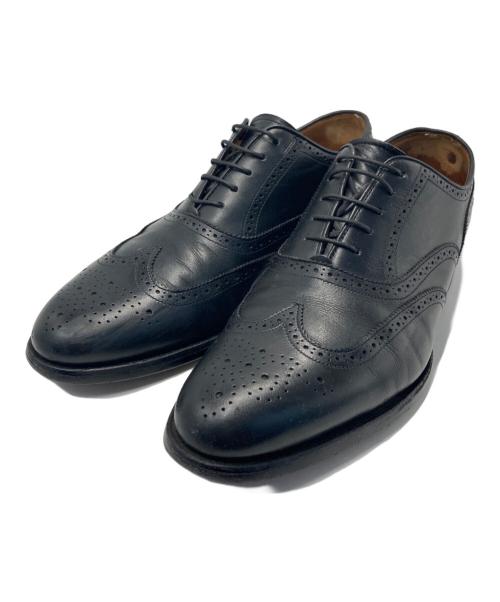 REGAL（リーガル）REGAL (リーガル) ウィングチップシューズ ブラック サイズ:25 1/2の古着・服飾アイテム