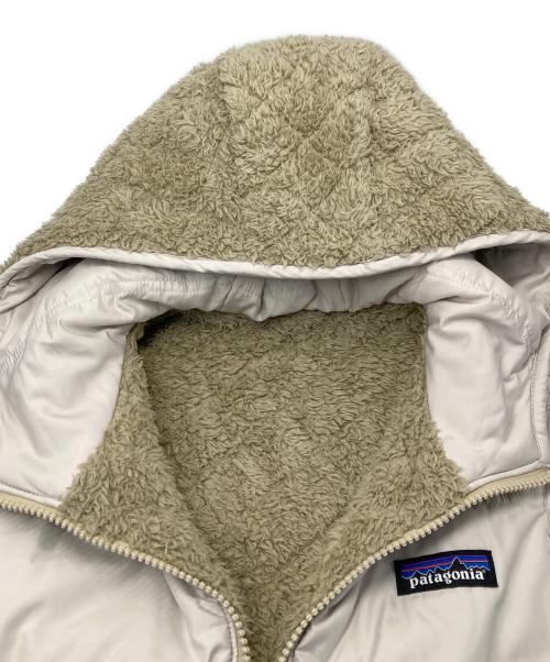 Patagonia（パタゴニア）Patagonia (パタゴニア) Los Gatos Hooded Vest/ロスガトス　フードベスト ベージュ×アイボリー サイズ:ＸＳの古着・服飾アイテム