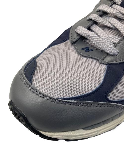 NEW BALANCE（ニューバランス）NEW BALANCE (ニューバランス) ローカットスニーカー グレー×ネイビー サイズ:27.5JPNの古着・服飾アイテム