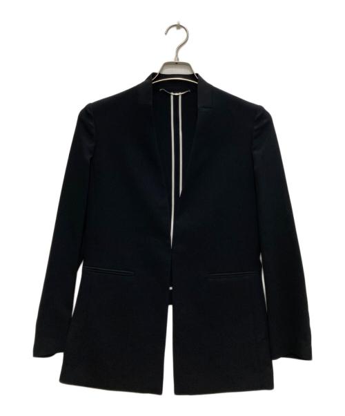 ESSEN .LAUTREAMONT（エッセン.ロートレアモン）ESSEN .LAUTREAMONT (エッセン.ロートレアモン) ノーカラージャケット ブラック サイズ:38 未使用品の古着・服飾アイテム