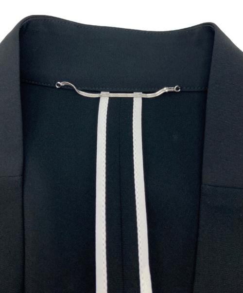 ESSEN .LAUTREAMONT（エッセン.ロートレアモン）ESSEN .LAUTREAMONT (エッセン.ロートレアモン) ノーカラージャケット ブラック サイズ:38 未使用品の古着・服飾アイテム