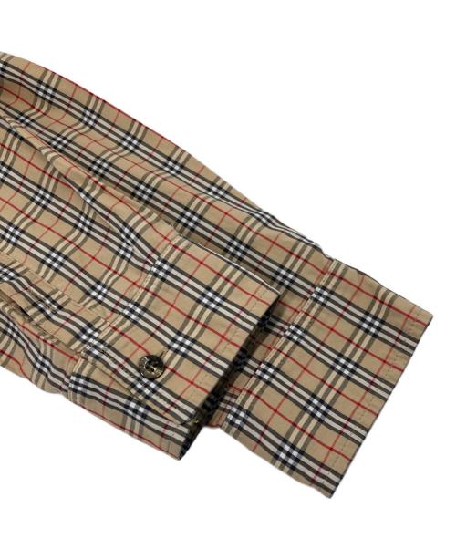 Burberry's（バーバリー）Burberry's (バーバリーズ) ノバチェックシャツ ベージュ サイズ:40の古着・服飾アイテム