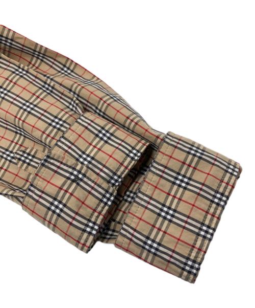 Burberry's（バーバリー）Burberry's (バーバリーズ) ノバチェックシャツ ベージュ サイズ:40の古着・服飾アイテム
