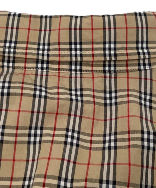 Burberry's（バーバリー）Burberry's (バーバリーズ) ノバチェックシャツ ベージュ サイズ:40の古着・服飾アイテム