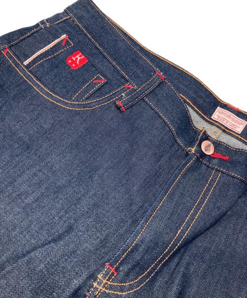 Ryo（リョウ）Ryo (リョウ) セルビッチデニムパンツ インディゴ サイズ:36の古着・服飾アイテム