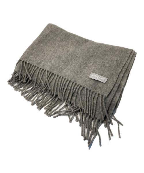 JOSHUA ELLIS（ジョシュア エリス）Joshua Ellis (ジョシュア エリス) カシミヤマフラー グレーの古着・服飾アイテム