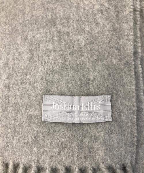 JOSHUA ELLIS（ジョシュア エリス）Joshua Ellis (ジョシュア エリス) カシミヤマフラー グレーの古着・服飾アイテム