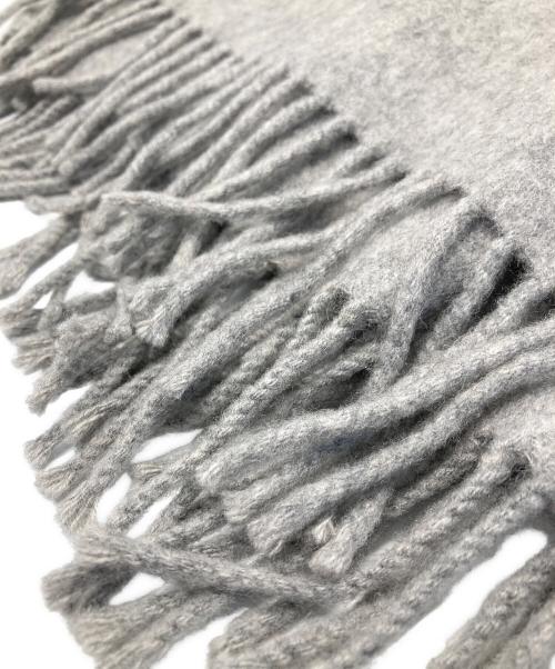 JOSHUA ELLIS（ジョシュア エリス）Joshua Ellis (ジョシュア エリス) カシミヤマフラー グレーの古着・服飾アイテム