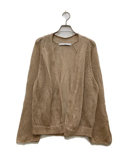 FRAMeWORK（フレームワーク）FRAMeWORK (フレームワーク) ギマコットンカーディガン ベージュ サイズ:freeの古着・服飾アイテム