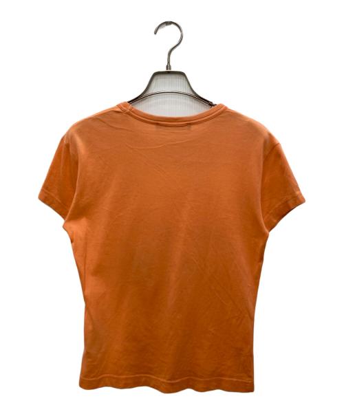 Acne studios（アクネ ストゥディオズ）Acne studios (アクネ ストゥディオズ) ロゴTシャツ オレンジ サイズ:Sの古着・服飾アイテム