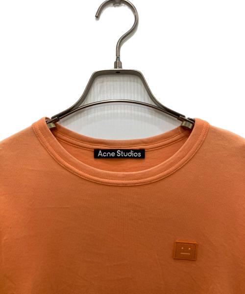Acne studios（アクネ ストゥディオズ）Acne studios (アクネ ストゥディオズ) ロゴTシャツ オレンジ サイズ:Sの古着・服飾アイテム