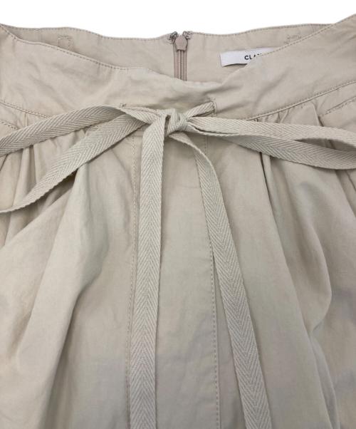 CLANE（クラネ）CLANE (クラネ) 2WAY MILITARY VOLUME SKIRT/2ウェイ ミリタリー ボリューム スカート ベージュの古着・服飾アイテム
