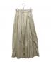 CLANE (クラネ) 2WAY MILITARY VOLUME SKIRT/2ウェイ ミリタリー ボリューム スカート ベージュ：5000円