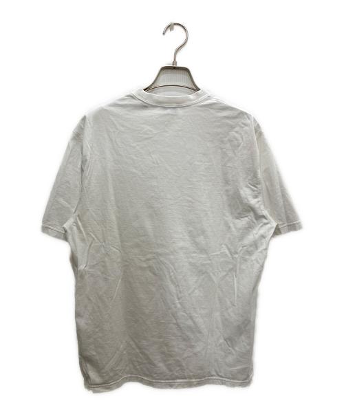 BURBERRY（バーバリー）BURBERRY (バーバリー) ELLISON Logo Print Cotton Tee ホワイト サイズ:Ⅿの古着・服飾アイテム