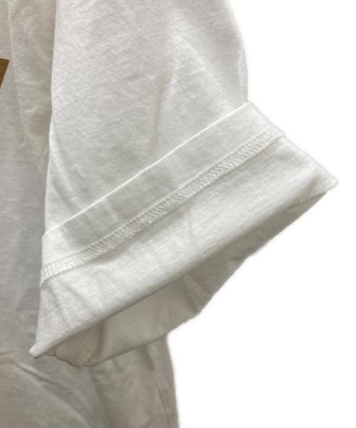 BURBERRY（バーバリー）BURBERRY (バーバリー) ELLISON Logo Print Cotton Tee ホワイト サイズ:Ⅿの古着・服飾アイテム