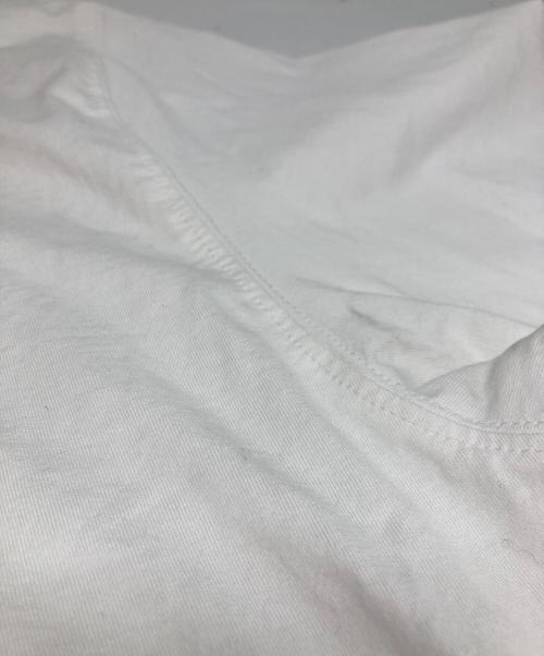 BURBERRY（バーバリー）BURBERRY (バーバリー) ELLISON Logo Print Cotton Tee ホワイト サイズ:Ⅿの古着・服飾アイテム