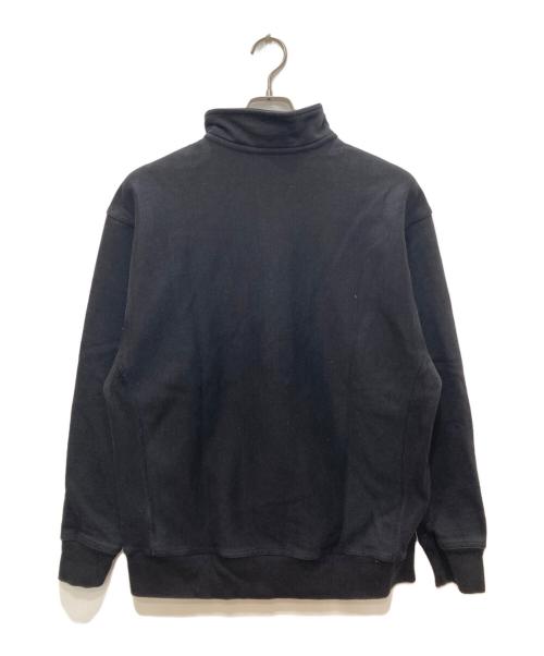 CarHartt（カーハート）CarHartt (カーハート) ハーフジップスウェット ブラック サイズ:Lの古着・服飾アイテム