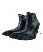 untitlabアンタイトル）の古着「ヒールブーツ」｜ブラック