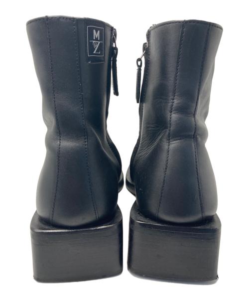 ZARA（ザラ）ZARA (ザラ) MAISON SPECIAL (メゾンスペシャル) サイドジップブーツ ブラック サイズ:40の古着・服飾アイテム