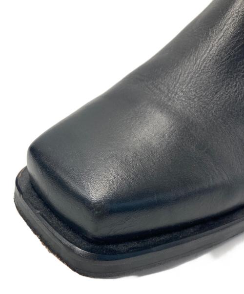 ZARA（ザラ）ZARA (ザラ) MAISON SPECIAL (メゾンスペシャル) サイドジップブーツ ブラック サイズ:40の古着・服飾アイテム