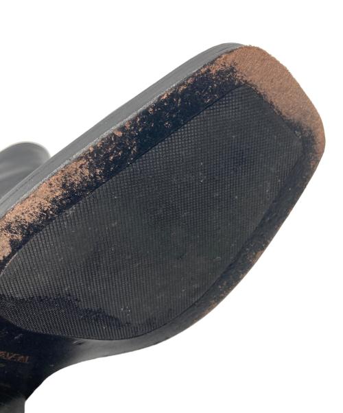 ZARA（ザラ）ZARA (ザラ) MAISON SPECIAL (メゾンスペシャル) サイドジップブーツ ブラック サイズ:40の古着・服飾アイテム