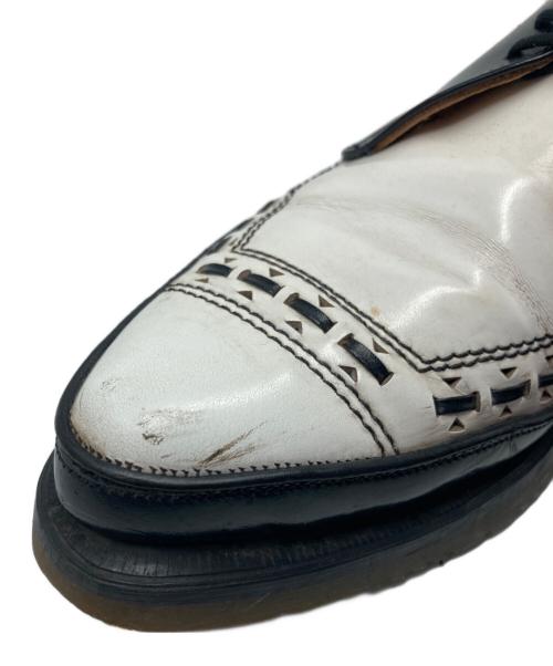 GEORGE COX（ジョージコックス）GEORGE COX (ジョージコックス) コンビシューズ ホワイト×ブラック サイズ:7の古着・服飾アイテム