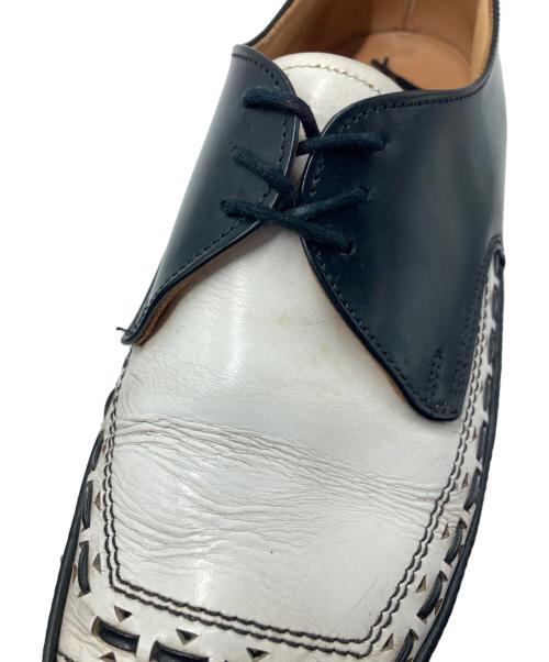 GEORGE COX（ジョージコックス）GEORGE COX (ジョージコックス) コンビシューズ ホワイト×ブラック サイズ:7の古着・服飾アイテム