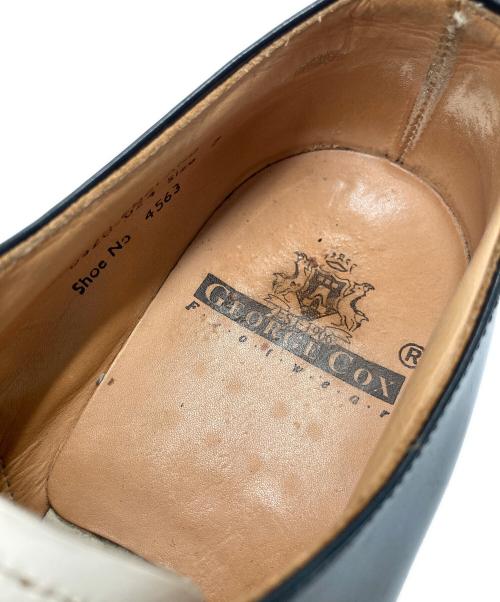 GEORGE COX（ジョージコックス）GEORGE COX (ジョージコックス) コンビシューズ ホワイト×ブラック サイズ:7の古着・服飾アイテム