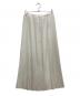 COGTHEBIGSMOKE（コグザビッグスモーク）の古着「アコーディオンプリーツスカート」｜ホワイト