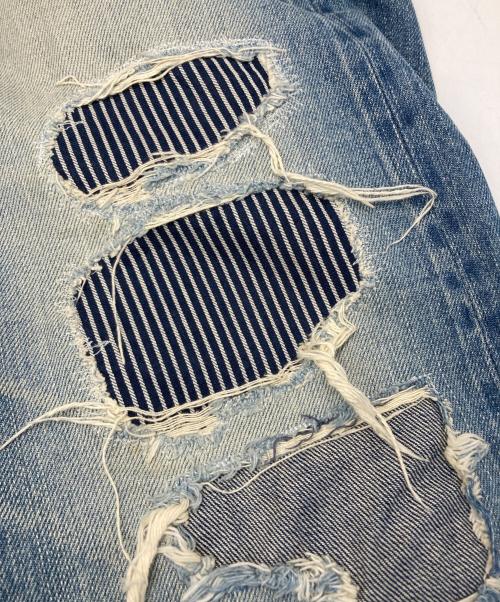 Hysteric Glamour（ヒステリックグラマー）Hysteric Glamour (ヒステリックグラマー) スタッズデニムパンツ インディゴ サイズ:31の古着・服飾アイテム