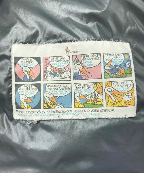 MONCLER（モンクレール）MONCLER (モンクレール) ダウンジャケット ブラックの古着・服飾アイテム