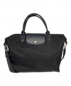 LONGCHAMPロンシャン）の古着「2WAYバッグ」｜ブラック