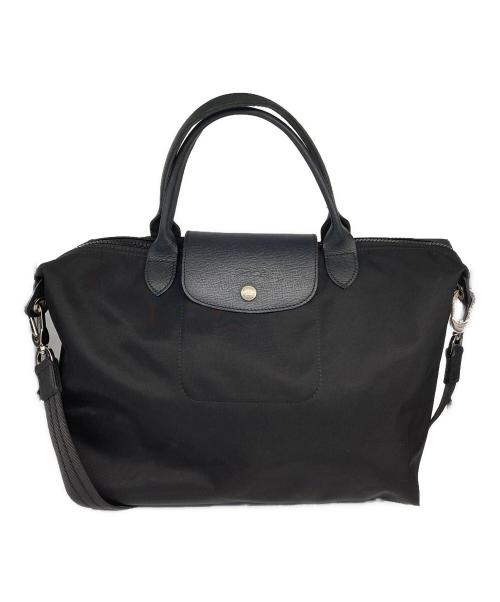 LONGCHAMP（ロンシャン）LONGCHAMP (ロンシャン) 2WAYバッグ ブラックの古着・服飾アイテム