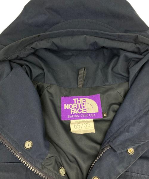 THE NORTHFACE PURPLELABEL（ザ・ノースフェイス パープルレーベル）THE NORTHFACE PURPLELABEL (ザ・ノースフェイス パープルレーベル) 65/35マウンテンパーカー ネイビー サイズ:Ⅿの古着・服飾アイテム