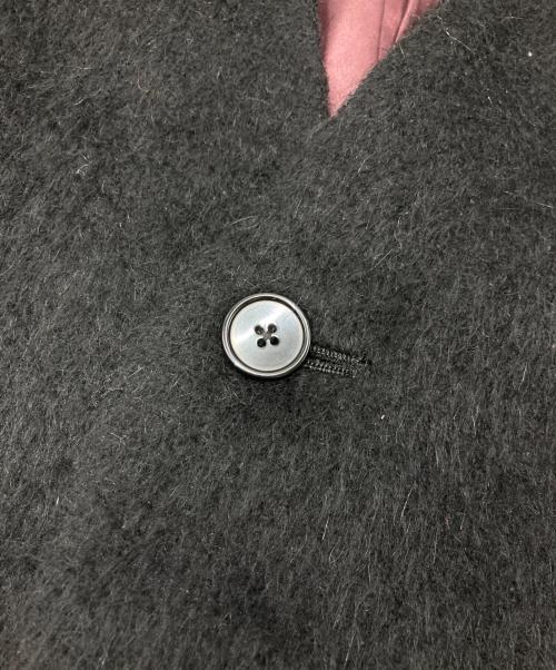 PROTAGONISTA（プロタゴニスタ）PROTAGONISTA (プロタゴニスタ) Plage (プラージュ) SHAGGY GILLET/シャギー ジレ ブラック サイズ:1の古着・服飾アイテム