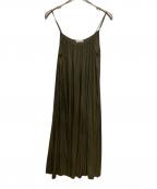 EVERYDAY I LIKE.エヴリデイ アイ ライク）の古着「Camisole Dress」｜オリーブ