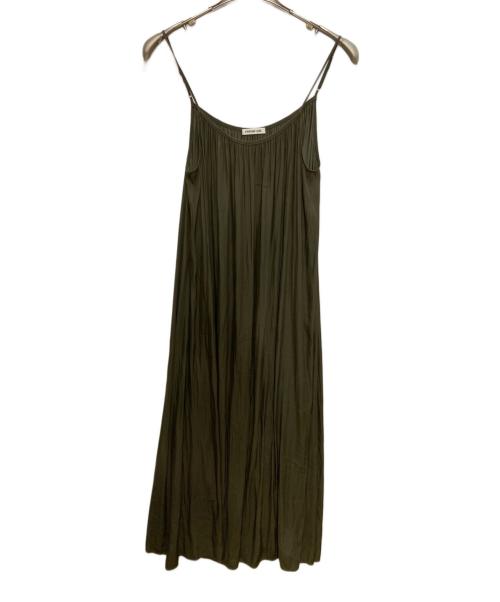 EVERYDAY I LIKE.（エヴリデイ アイ ライク）EVERYDAY I LIKE. (エヴリデイ アイ ライク) Camisole Dress オリーブ サイズ:36の古着・服飾アイテム