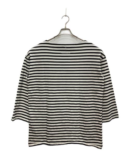 Curensology（カレンソロジー）Curensology (カレンソロジー) ボーダーカットソー ホワイト×ブラック サイズ:Ｆの古着・服飾アイテム