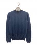 DRAWERドゥロワー）の古着「カシミヤシルクニット」｜ネイビー