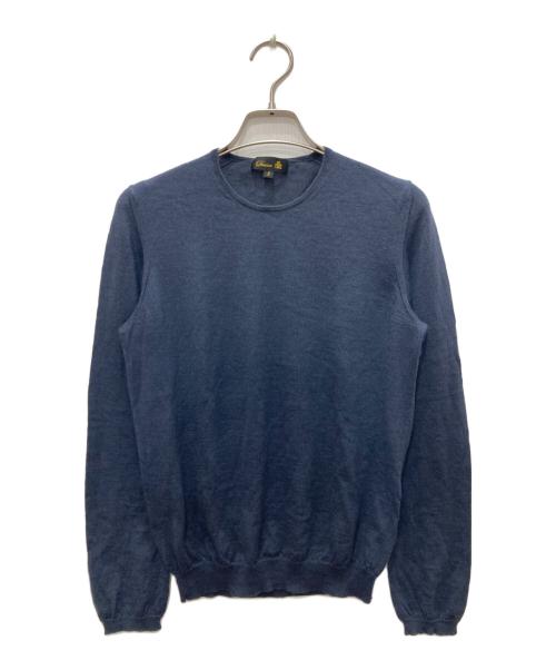 DRAWER（ドゥロワー）Drawer (ドゥロワー) カシミヤシルクニット ネイビー サイズ:2の古着・服飾アイテム