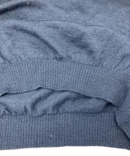 DRAWER（ドゥロワー）Drawer (ドゥロワー) カシミヤシルクニット ネイビー サイズ:2の古着・服飾アイテム