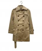 BURBERRY BLACK LABELバーバリーブラックレーベル）の古着「トレンチコート」｜ベージュ