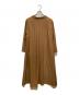 Whim Gazette (ウィムガゼット) ウール天竺ワンピース ブラウン サイズ:36：11000円