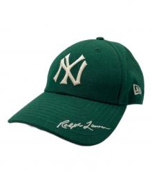 New Era×POLO RALPH LAUREN（ニューエラ×ポロ・ラルフローレン）の古着「ベースボールキャップ」｜グリーン
