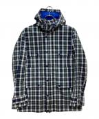 blacker by STEVEN ALANブラッカーバイ スティーブンアラン）の古着「マウンテンパーカー」｜ネイビー×グレー